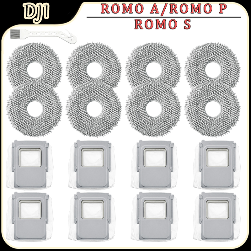 P & C Home Textiles Usa - ชุดอุปกรณ์เสริมทดแทนที่ใช้งานร่วมกันได้กับ ﻿ DJI ROMO A/ROMO P/ROMO