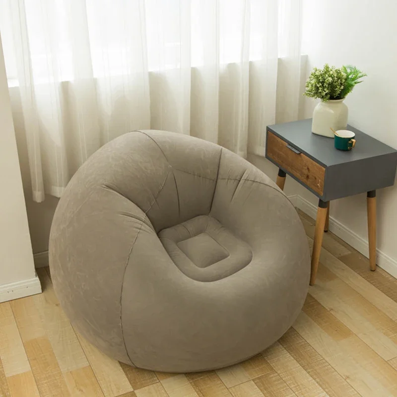 Floor Cushion Pouf - ขนาดใหญ่Lazy Inflatableโซฟาเก้าอี้PVC Loungerที่นั่งBean BagโซฟาPoufพัฟโซฟาTatamiห้องนั่งเล่นSUPPLY