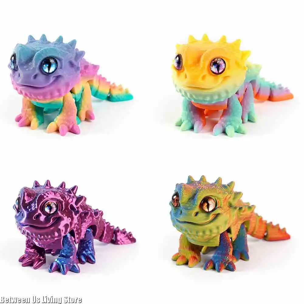 Xt Home Textiles - 3D การพิมพ์ของเล่นรุ่น Mane Lion Lizard Multi-Joint