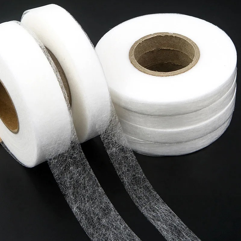 Home Textiles Online - สองด้านไม่ทอ Interlining ผ้ากาวผ้าเหล็กบน Hem เทป Interlining