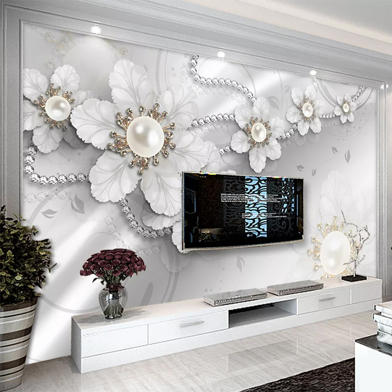 วอลล์เปเปอร์ที่กําหนดเอง 3D สเ - Home Textiles Photos บทวิจารณ์และราคา