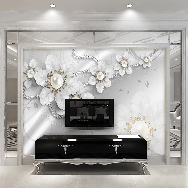 วอลล์เปเปอร์ที่กําหนดเอง 3D สเ - Home Textiles Photos บทวิจารณ์และราคา