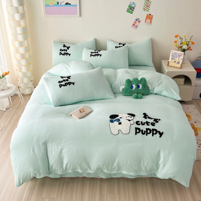 4PC ล้างผ้าฝ้ายผ้าเช็ดตัวชุดปั - Home Textiles Towel Set บทวิจารณ์และราคา
