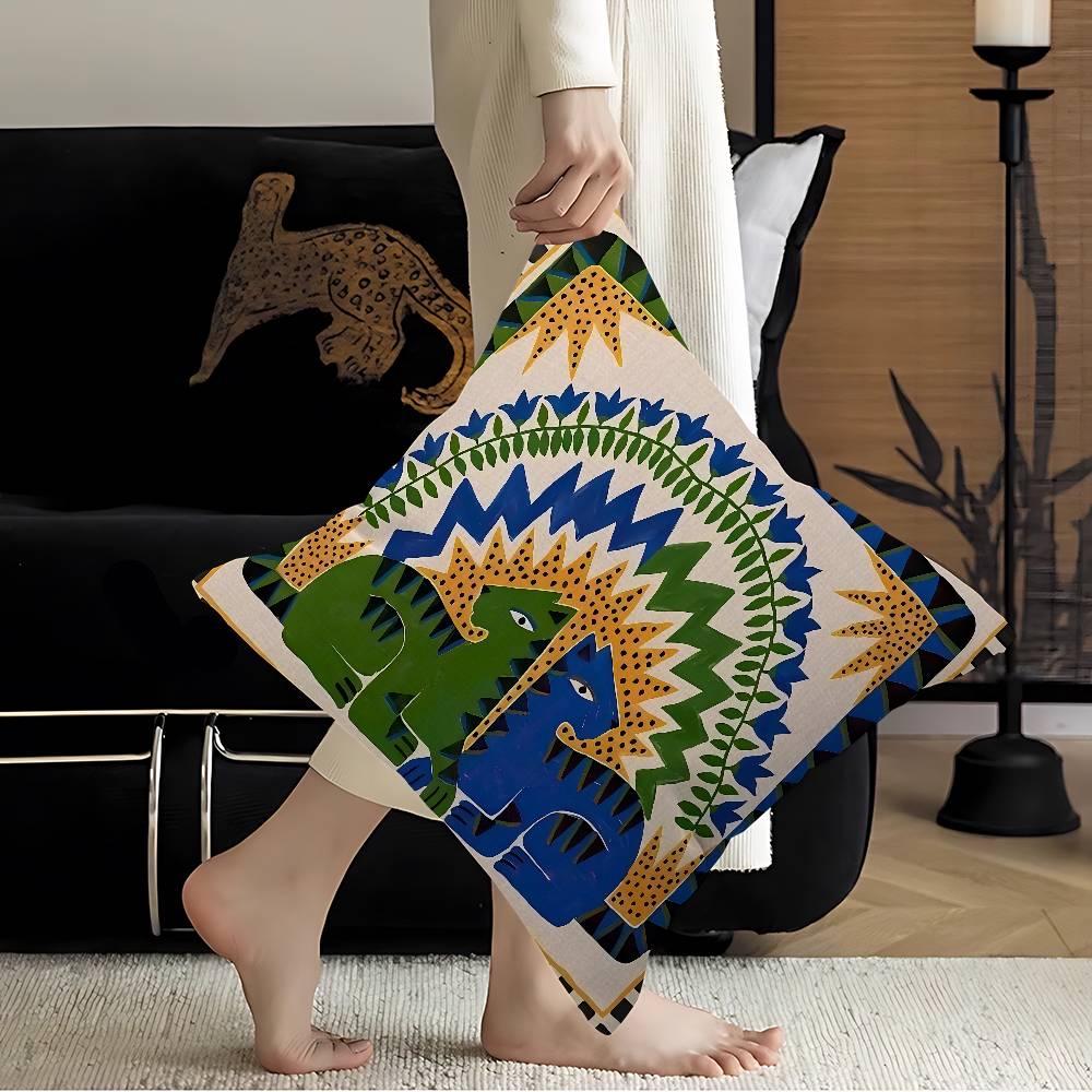 อียิปต์โบราณ ไทเกอร์ เสือดาว ห - Home Textiles Egypt บทวิจารณ์และราคา