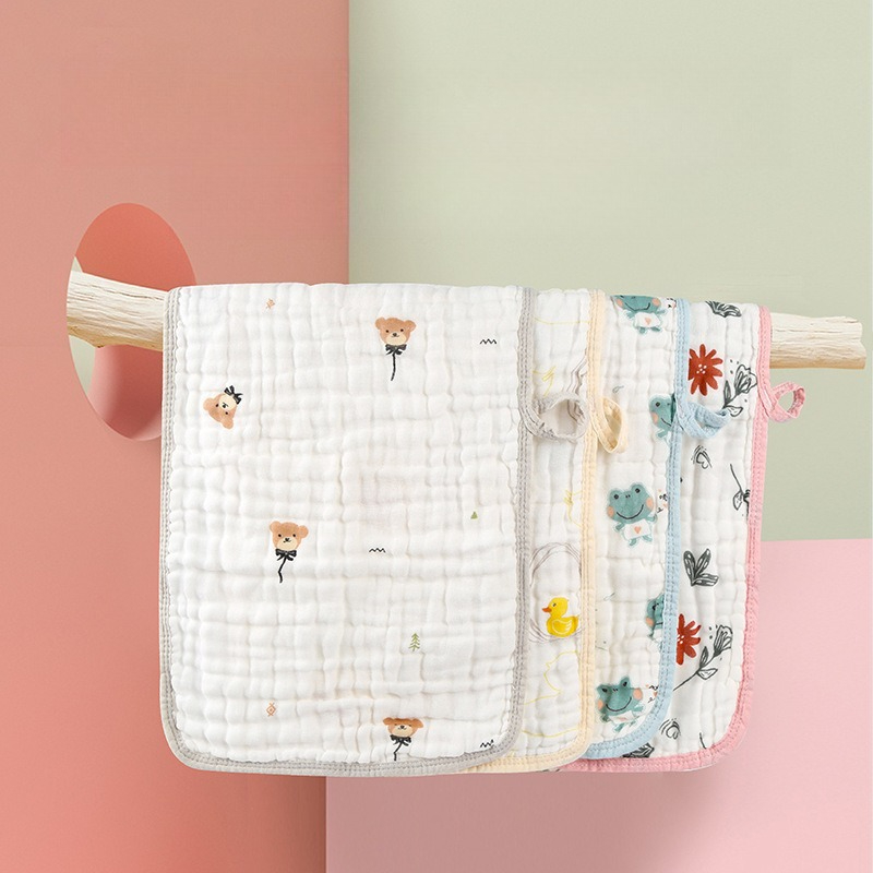 ผ้าก๊อซสำหรับเด็ก ผ้าเช็ดน้ำลา - Home Textiles Face Towel บทวิจารณ์และราคา