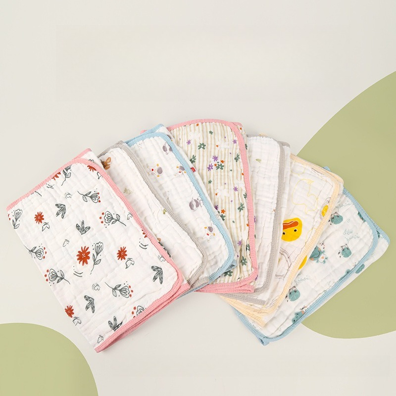 ผ้าก๊อซสำหรับเด็ก ผ้าเช็ดน้ำลา - Home Textiles Face Towel บทวิจารณ์และราคา