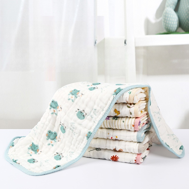 ผ้าก๊อซสำหรับเด็ก ผ้าเช็ดน้ำลา - Home Textiles Face Towel บทวิจารณ์และราคา
