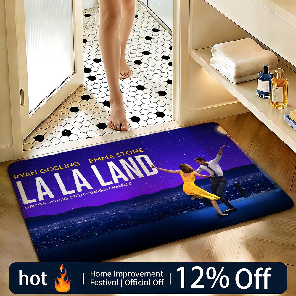 พรมกันลื่นแบบนุ่มดูดซับได้ดี ล - Home Landing Textiles บทวิจารณ์และราคา