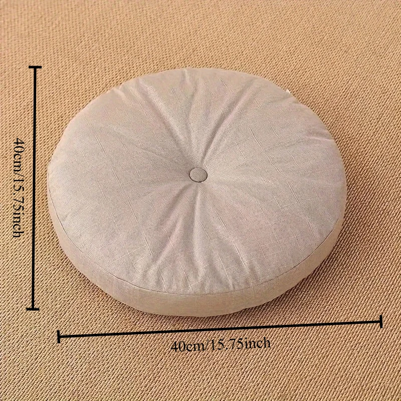 หมอนรองนั่งทรงกลมหนานุ่ม สบาย  - Floor Cushion Pouf บทวิจารณ์และราคา
