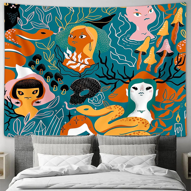 ผ้าแขวนผนังลายป่าในฝัน ตกแต่งบ - Home Landing Textiles บทวิจารณ์และราคา
