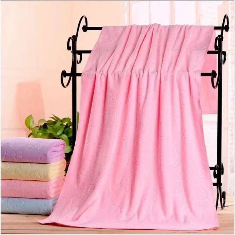 ผ้าเช็ดตัวไมโครไฟเบอร์ลายนูนรู - Home Textiles Face Towel บทวิจารณ์และราคา