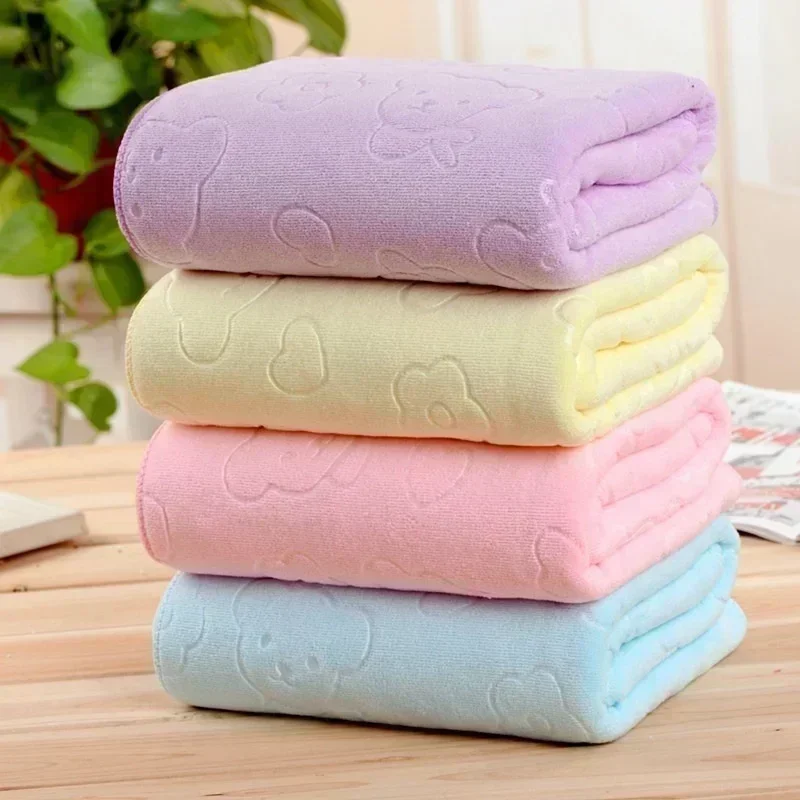 ผ้าเช็ดตัวไมโครไฟเบอร์ลายนูนรู - Home Textiles Face Towel บทวิจารณ์และราคา
