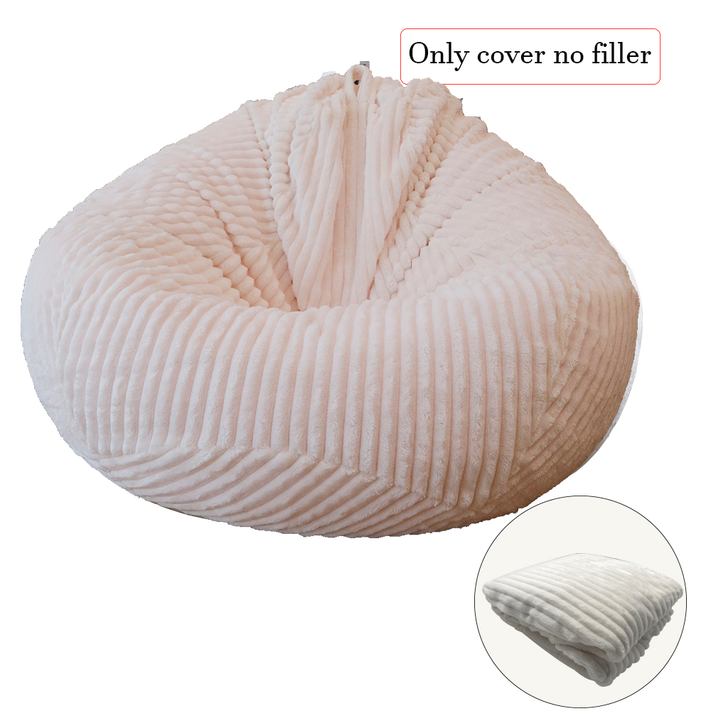 ปลอกบีนแบ็กแบบไม่มีไส้  แค่ปลอ - Floor Cushion Pouf บทวิจารณ์และราคา