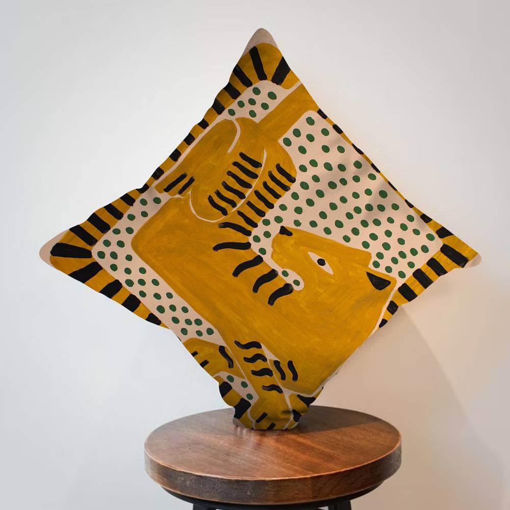 อียิปต์โบราณ ลายเสือดาวหลากสีส - Home Textiles Egypt บทวิจารณ์และราคา