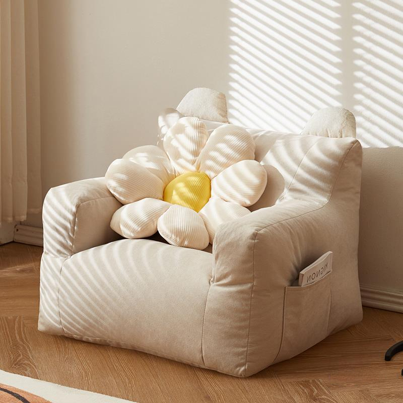 โซฟาเดี่ยวสไตล์นอร์ดิกแบบเป็นม - Floor Cushion Pouf บทวิจารณ์และราคา