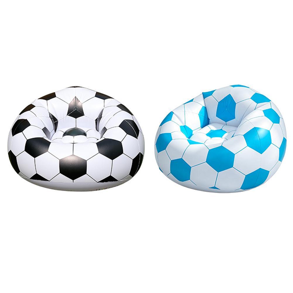 โซฟาเป่าลมรูปทรงบาสเก็ตบอล/ฟุต - Floor Cushion Pouf บทวิจารณ์และราคา
