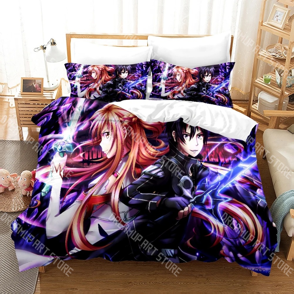 ชุดเครื่องนอนลายอนิเมะ Sword A - Home Textiles Online บทวิจารณ์และราคา
