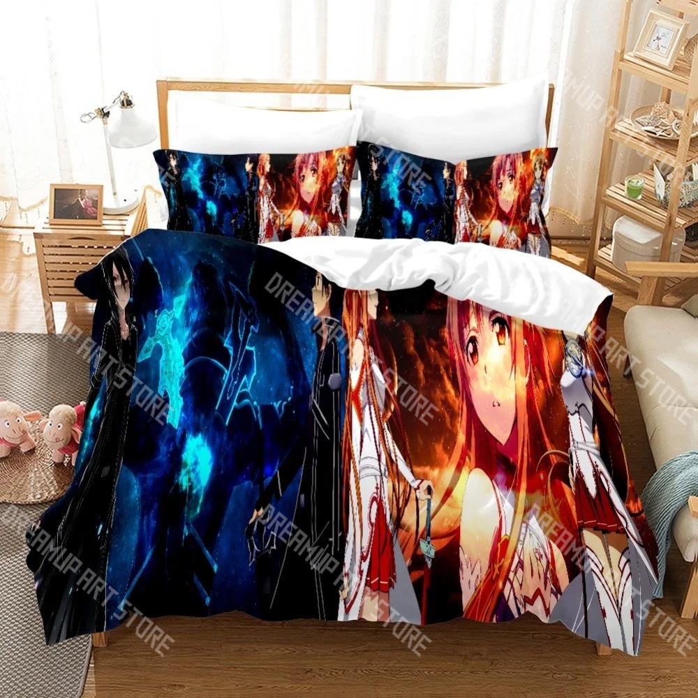ชุดเครื่องนอนลายอนิเมะ Sword A - Home Textiles Online บทวิจารณ์และราคา