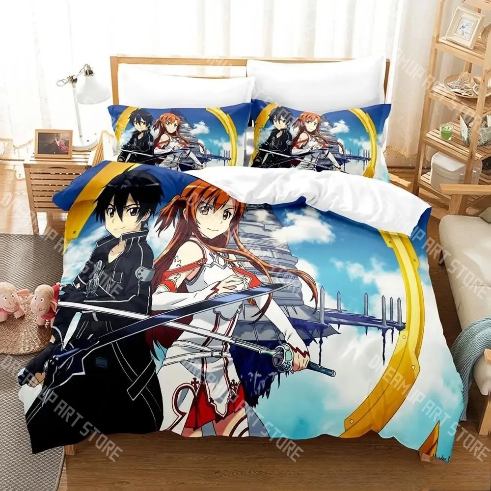 ชุดเครื่องนอนลายอนิเมะ Sword A - Home Textiles Online บทวิจารณ์และราคา