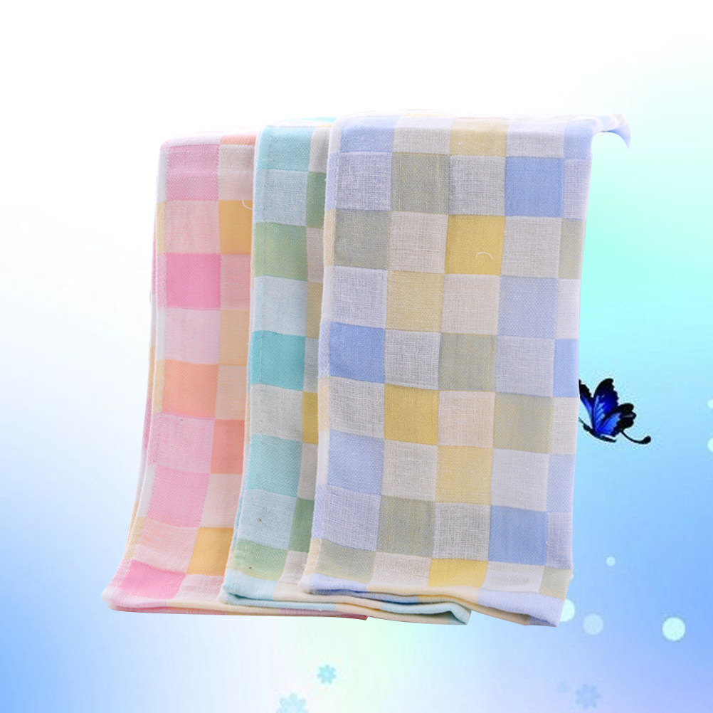 ผ้าเช็ดหน้าผ้าฝ้าย 3 ชิ้น แบบส - Home Textiles Towel Set บทวิจารณ์และราคา