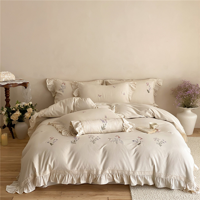 ชุดเครื่องนอนผ้าฝ้ายผสมลินินปั - Home Textiles Towel Set บทวิจารณ์และราคา