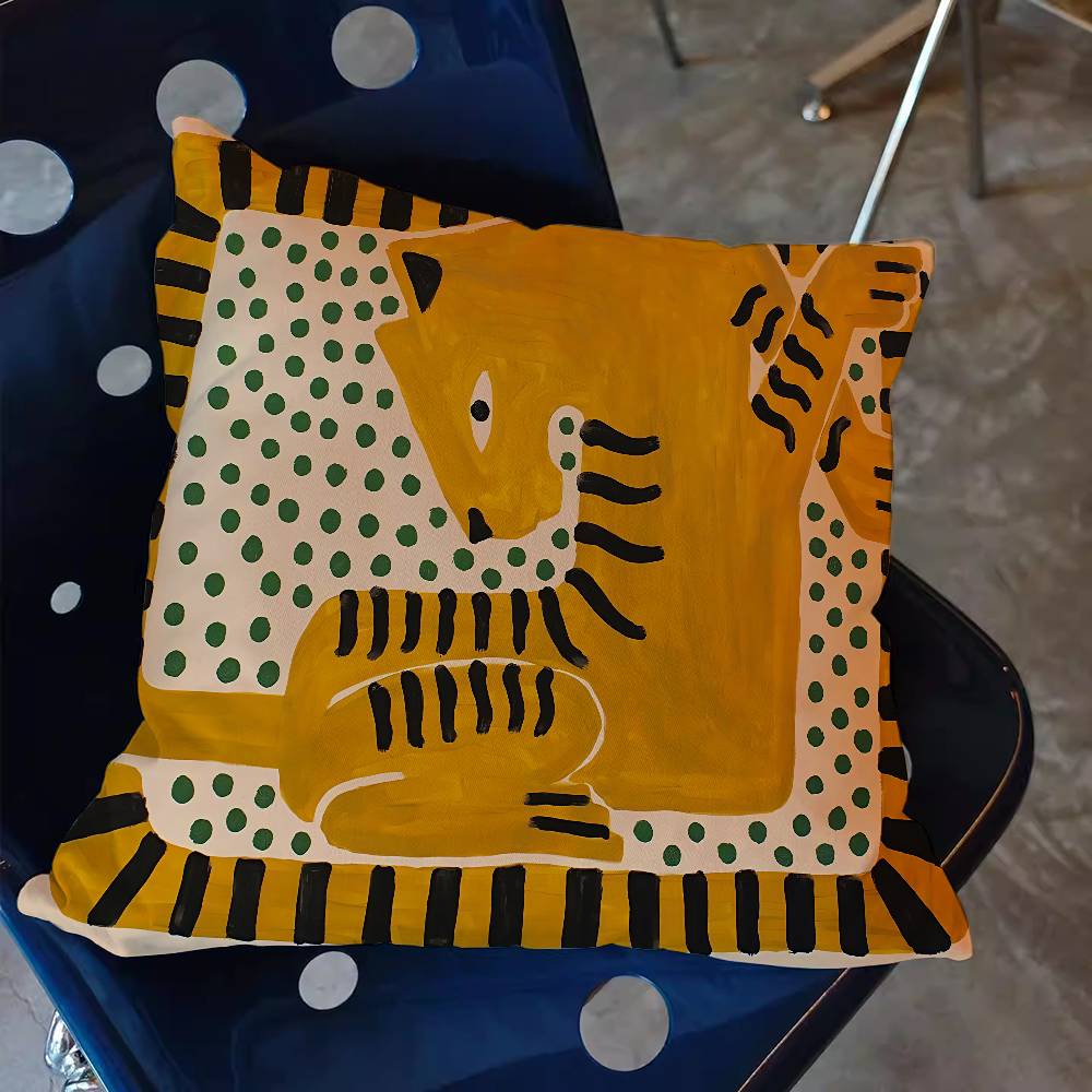 หมอนตกแต่งบ้านลายเสือดาวอียิปต - Home Textiles Egypt บทวิจารณ์และราคา