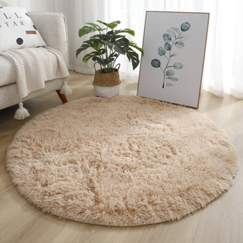 พรมขนปุยนุ่มพิเศษทรงกลม สำหรับ - Home Textiles Super Soft บทวิจารณ์และราคา