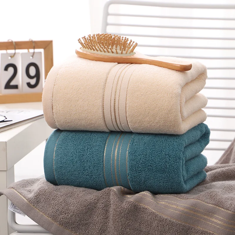 ผ้าขนหนูอาบน้ำผ้าฝ้ายตุรกีขนาด - Home Textiles Towel Set บทวิจารณ์และราคา