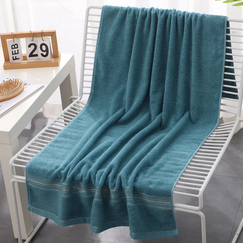 ผ้าขนหนูอาบน้ำผ้าฝ้ายตุรกีขนาด - Home Textiles Towel Set บทวิจารณ์และราคา