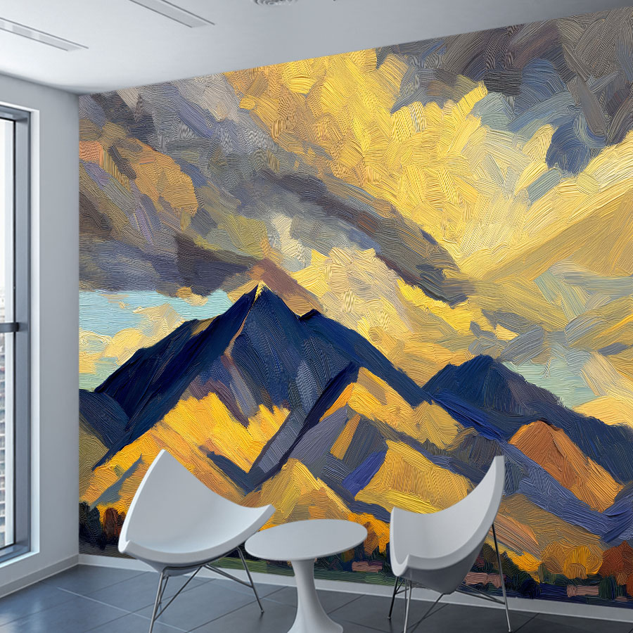วอลเปเปอร์ภาพถ่ายทิวทัศน์แบบมี - Home Textiles Photos บทวิจารณ์และราคา