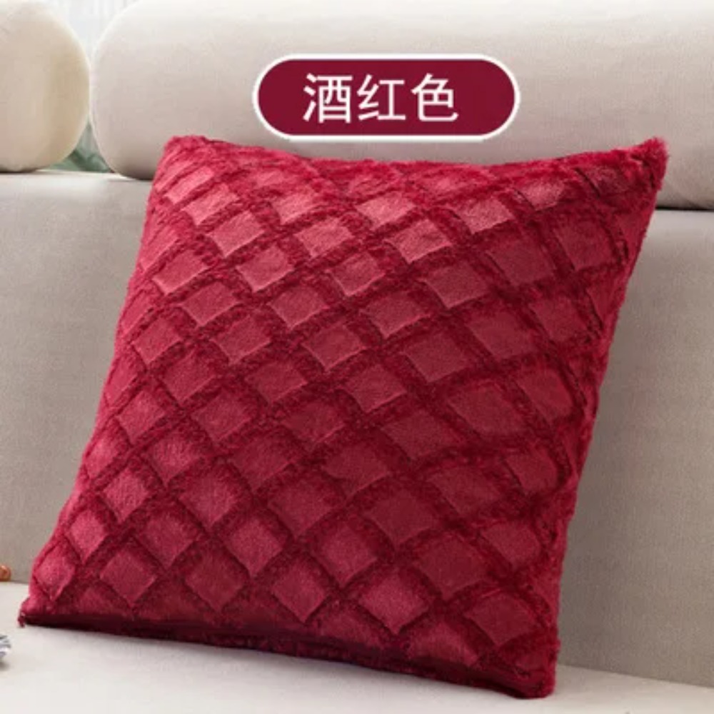 ปลอกหมอนอิงหรูหรา ผ้ากำมะหยี่น - Home Textiles Super Soft บทวิจารณ์และราคา