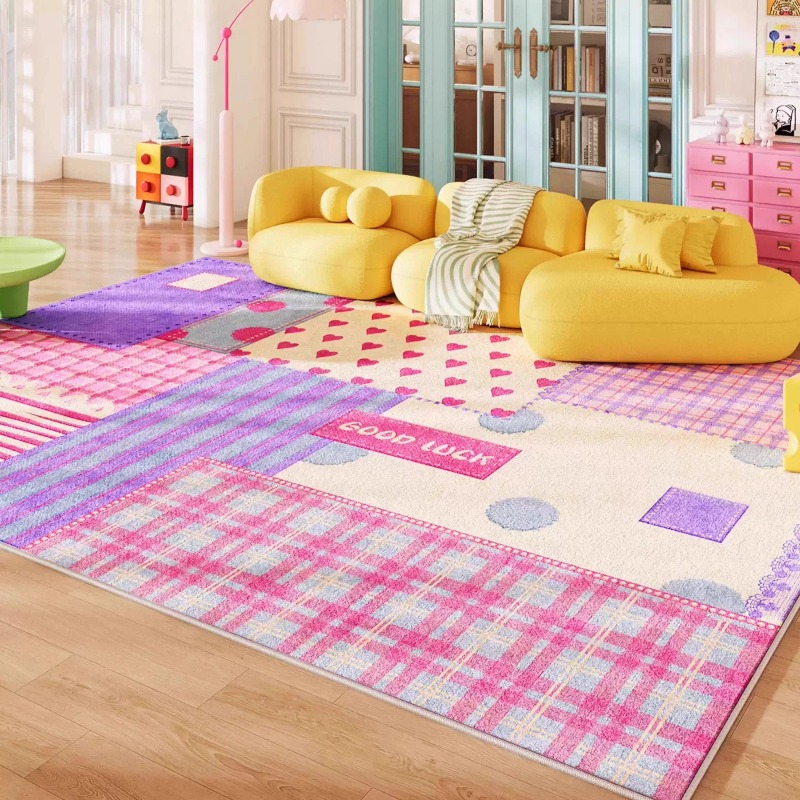พรมปูพื้นห้องนั่งเล่นลายตัวต่อ - Home Textiles Online บทวิจารณ์และราคา
