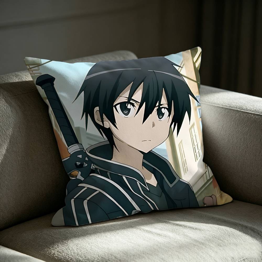 ปลอกหมอนอิงลายคิริโตะจากอนิเมะ - Home Textiles Online บทวิจารณ์และราคา