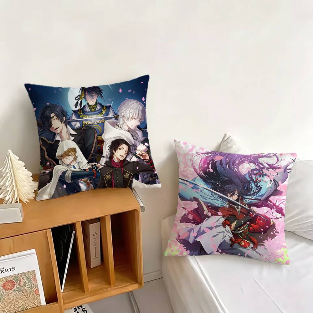 T-Touken Ranbu-ONLINE ปลอกหมอน - Home Textiles Online บทวิจารณ์และราคา