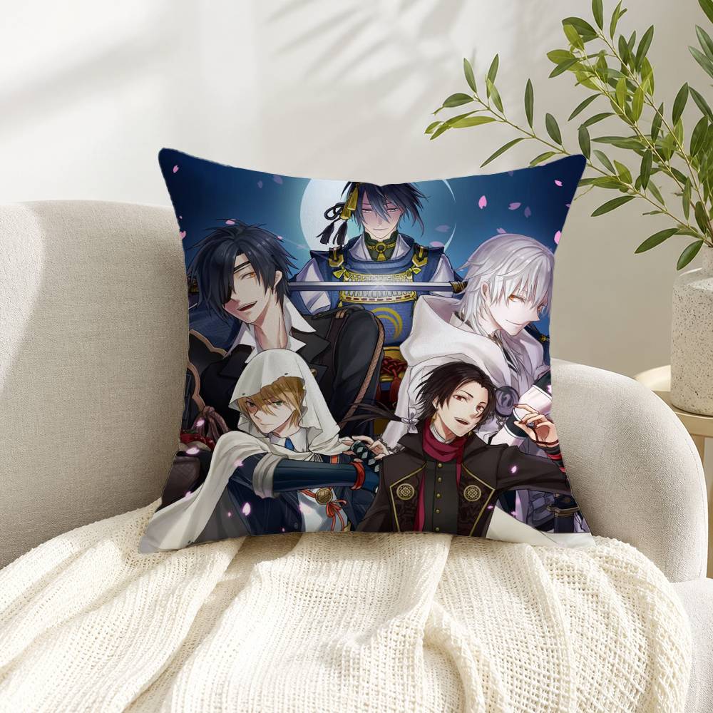 T-Touken Ranbu-ONLINE ปลอกหมอน - Home Textiles Online บทวิจารณ์และราคา
