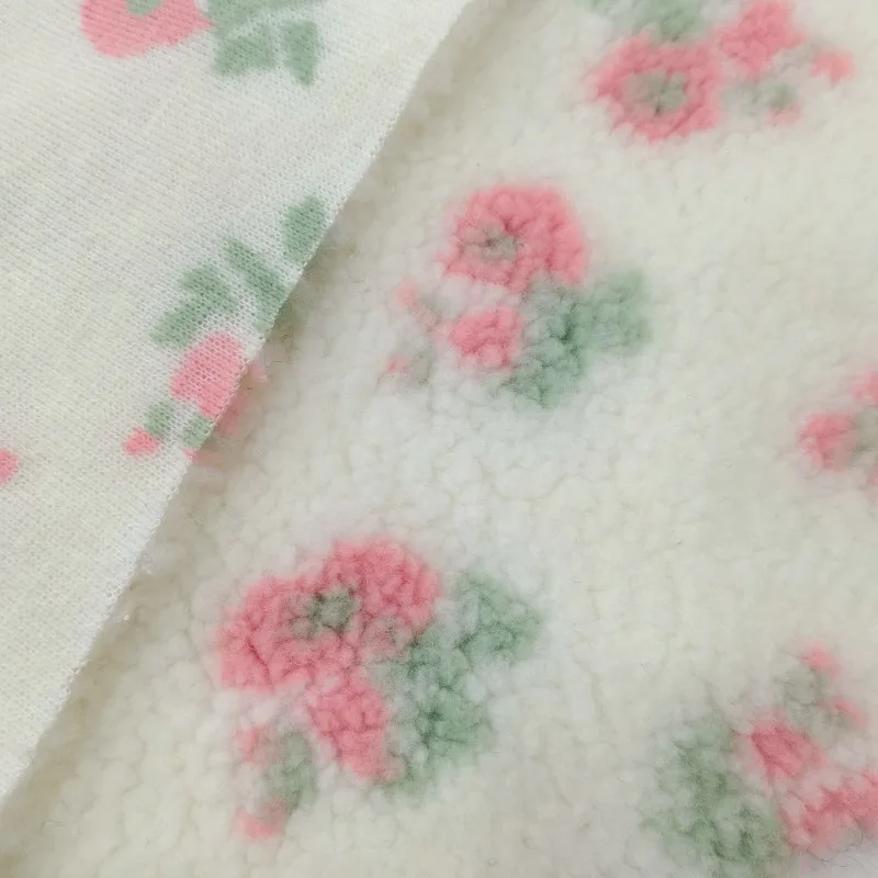 ผ้าขนแกะหนา 160x50 ซม. ลายดอกไ - Home Textiles Photos บทวิจารณ์และราคา