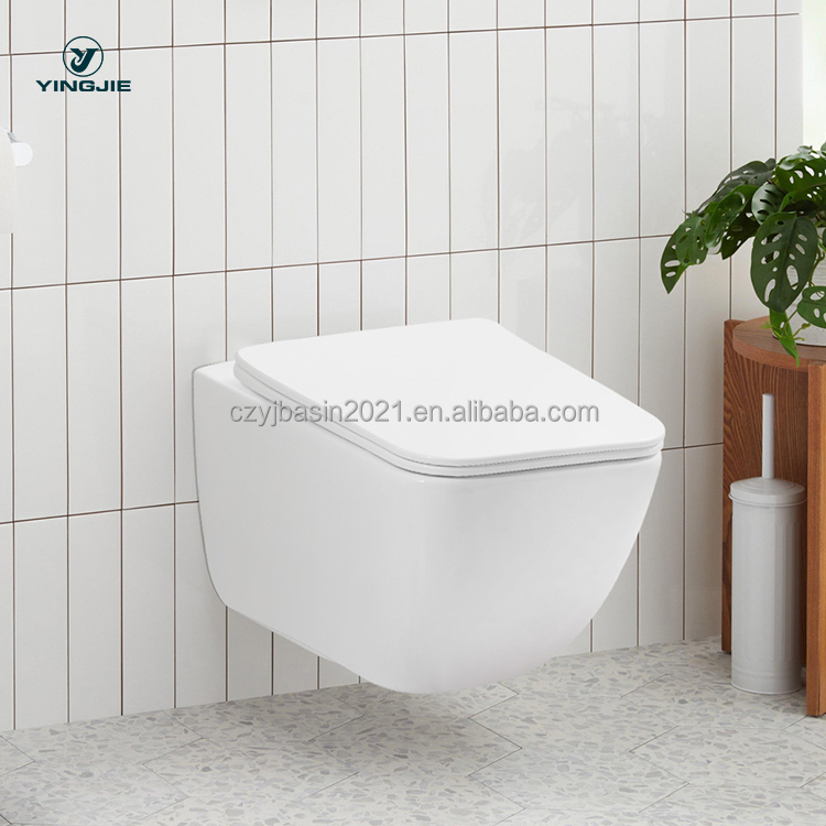 โถสุขภัณฑ์แบบแขวนผนังพร้อมฝารอ - P & C Home Textiles Usa บทวิจารณ์และราคา