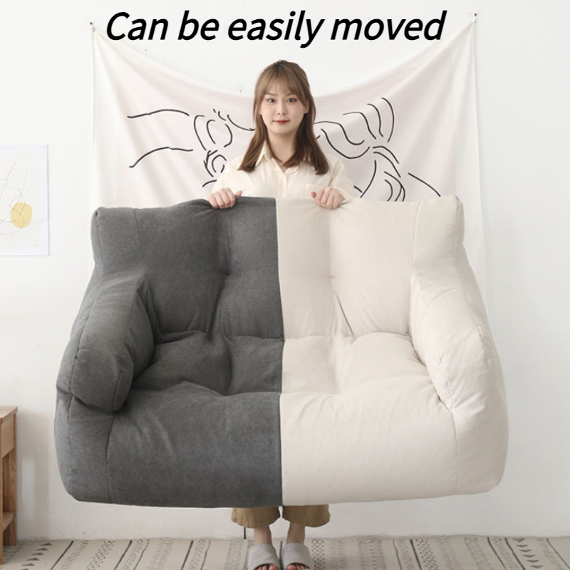 โซฟาบีนแบ็ก 2 ที่นั่ง นุ่มสบาย - Floor Cushion Pouf บทวิจารณ์และราคา