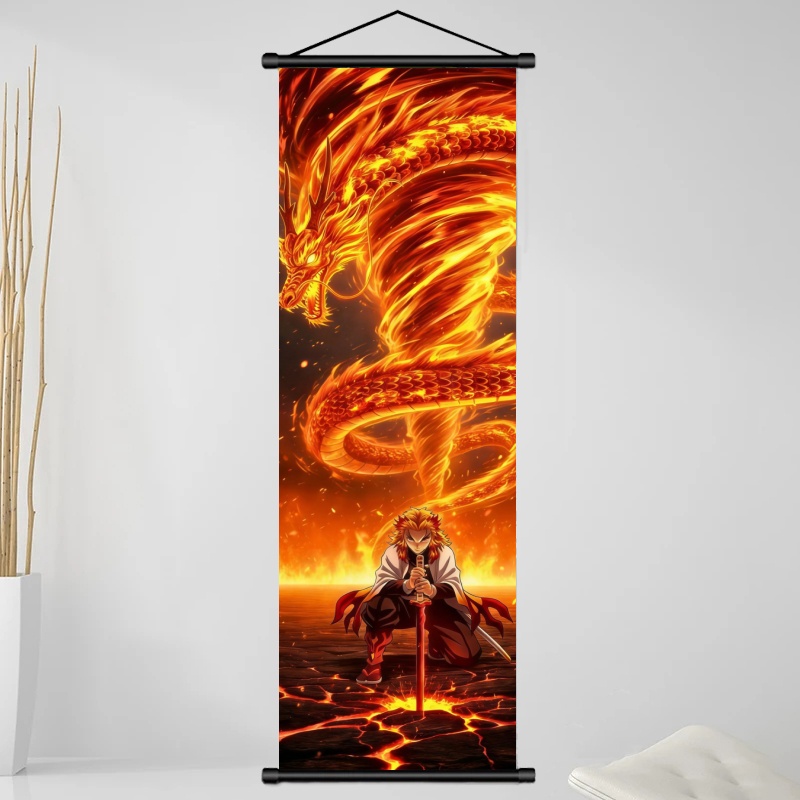 ผ้าพิมพ์ลายอนิเมะ Demon Slayer - Textiles For Home บทวิจารณ์และราคา