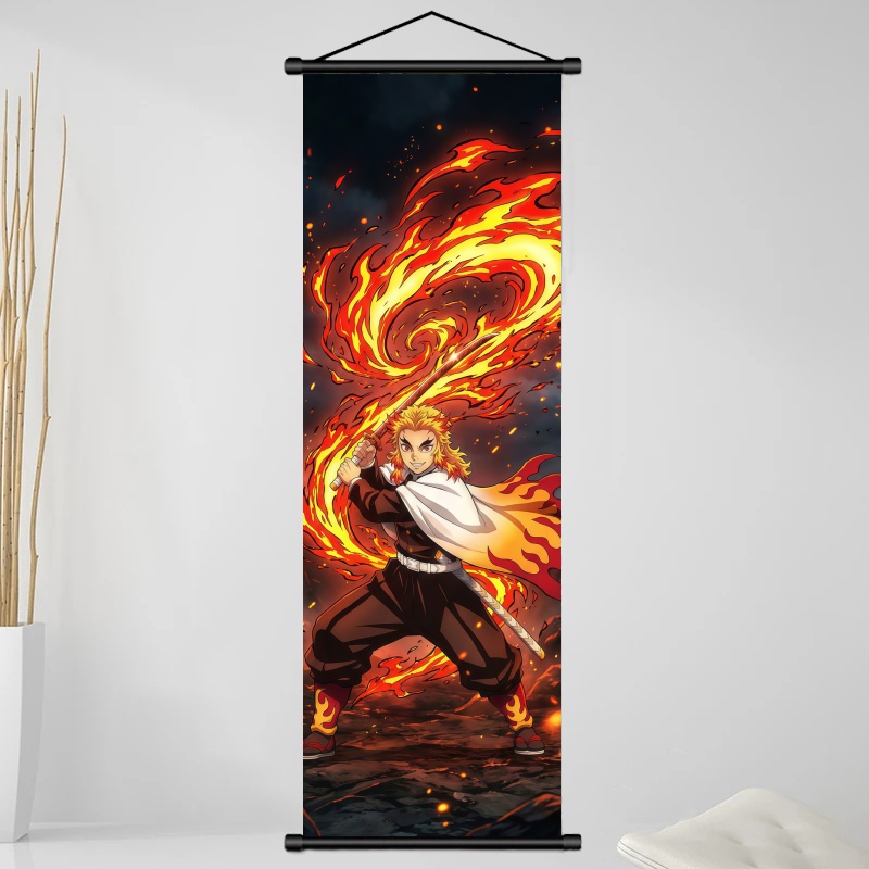 ผ้าพิมพ์ลายอนิเมะ Demon Slayer - Textiles For Home บทวิจารณ์และราคา