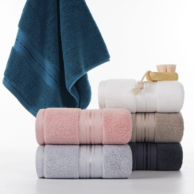 ผ้าขนหนูฝ้ายสีขาวเนื้อนุ่มพิเศ - Home Textiles Face Towel บทวิจารณ์และราคา