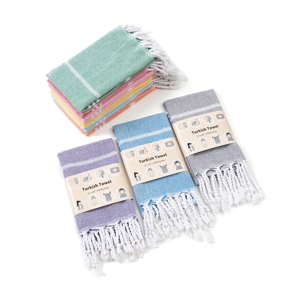 ผ้าฝ้ายตุรกีขนาด40x100ซม. 2แพ็ - Home Textiles Face Towel บทวิจารณ์และราคา