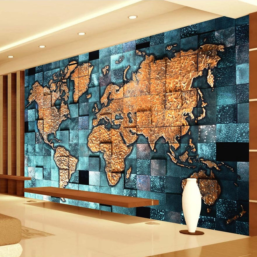 Custom ใดๆขนาด 3D ภาพจิตรกรรมฝ - Home Textiles Photos บทวิจารณ์และราคา