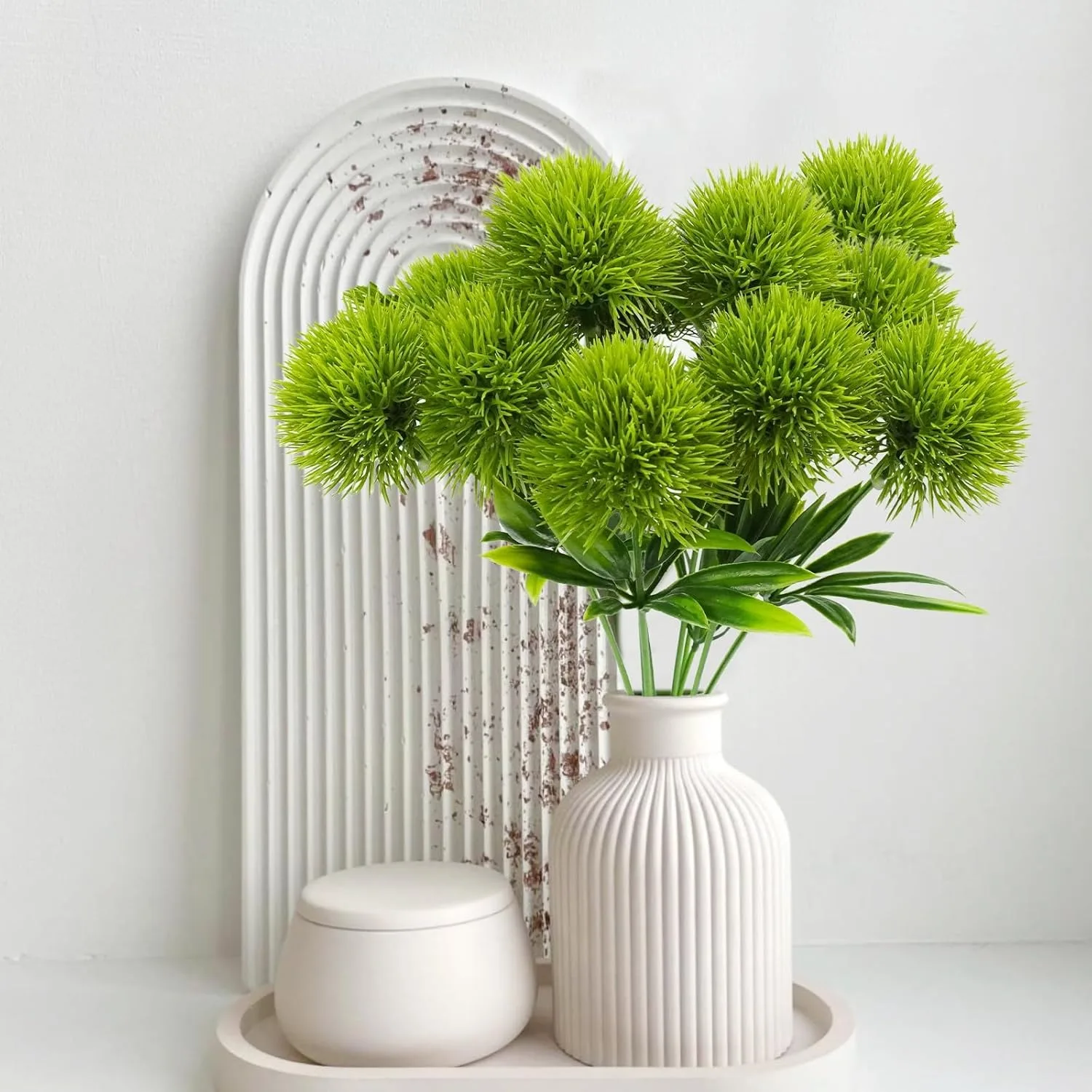 7 ชิ้นช่อดอกไม้ประดิษฐ์ดอกแดนด - Xt Home Textiles บทวิจารณ์และราคา