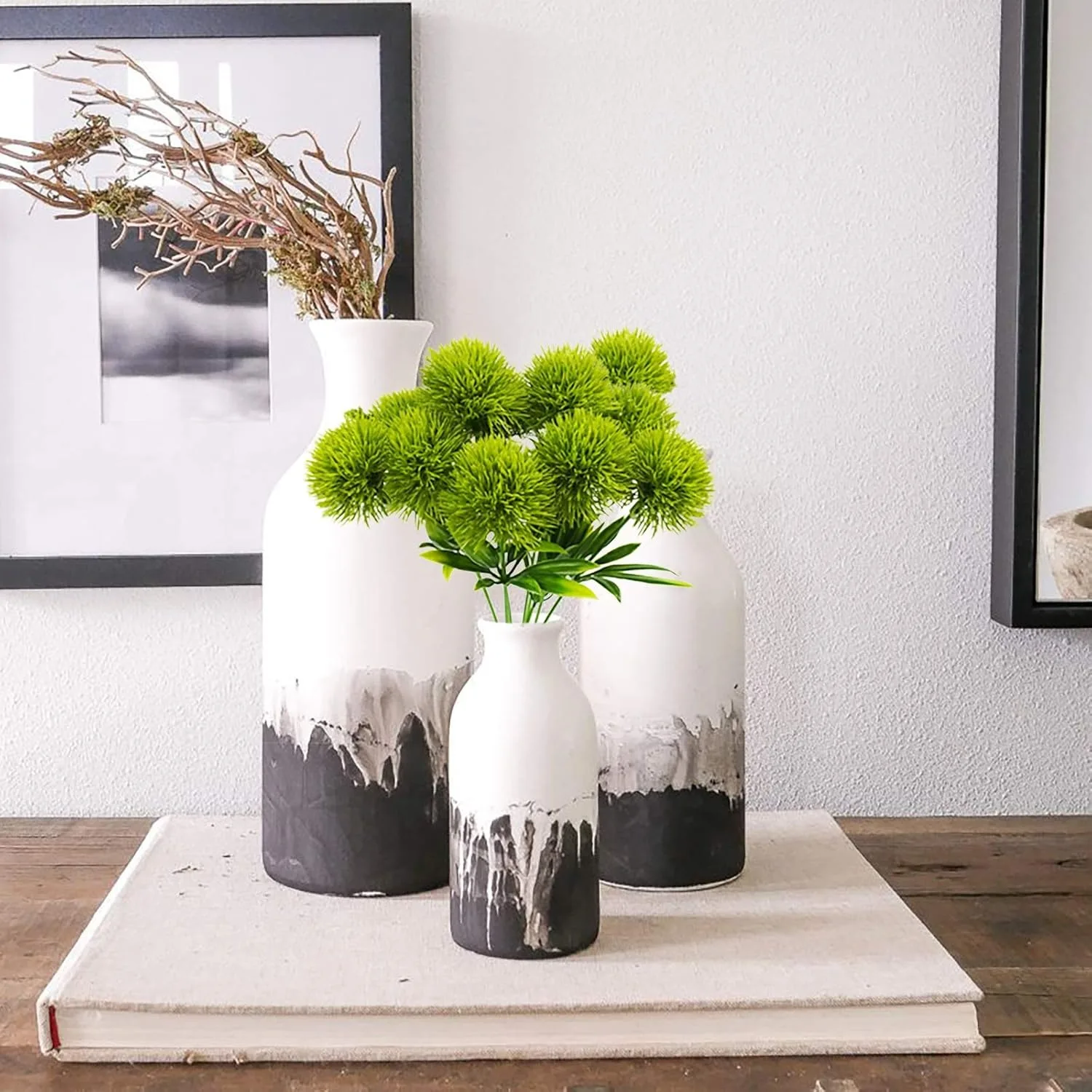 7 ชิ้นช่อดอกไม้ประดิษฐ์ดอกแดนด - Xt Home Textiles บทวิจารณ์และราคา