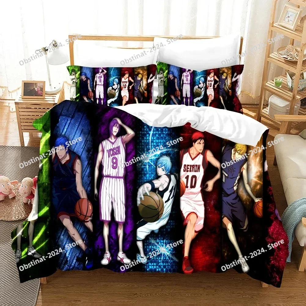 ชุดเครื่องนอนลายอนิเมะบาสเกตบอ - Home Textiles Super Soft บทวิจารณ์และราคา