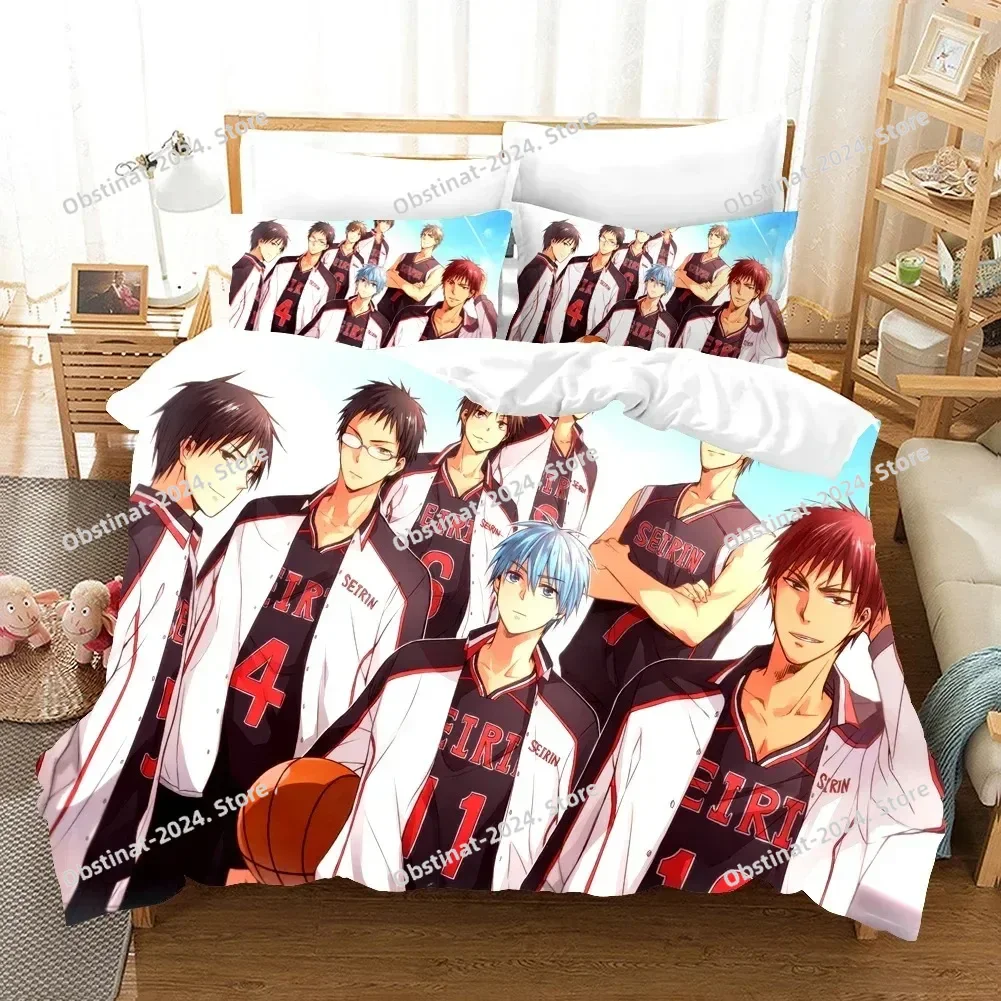 ชุดเครื่องนอนลายอนิเมะบาสเกตบอ - Home Textiles Super Soft บทวิจารณ์และราคา