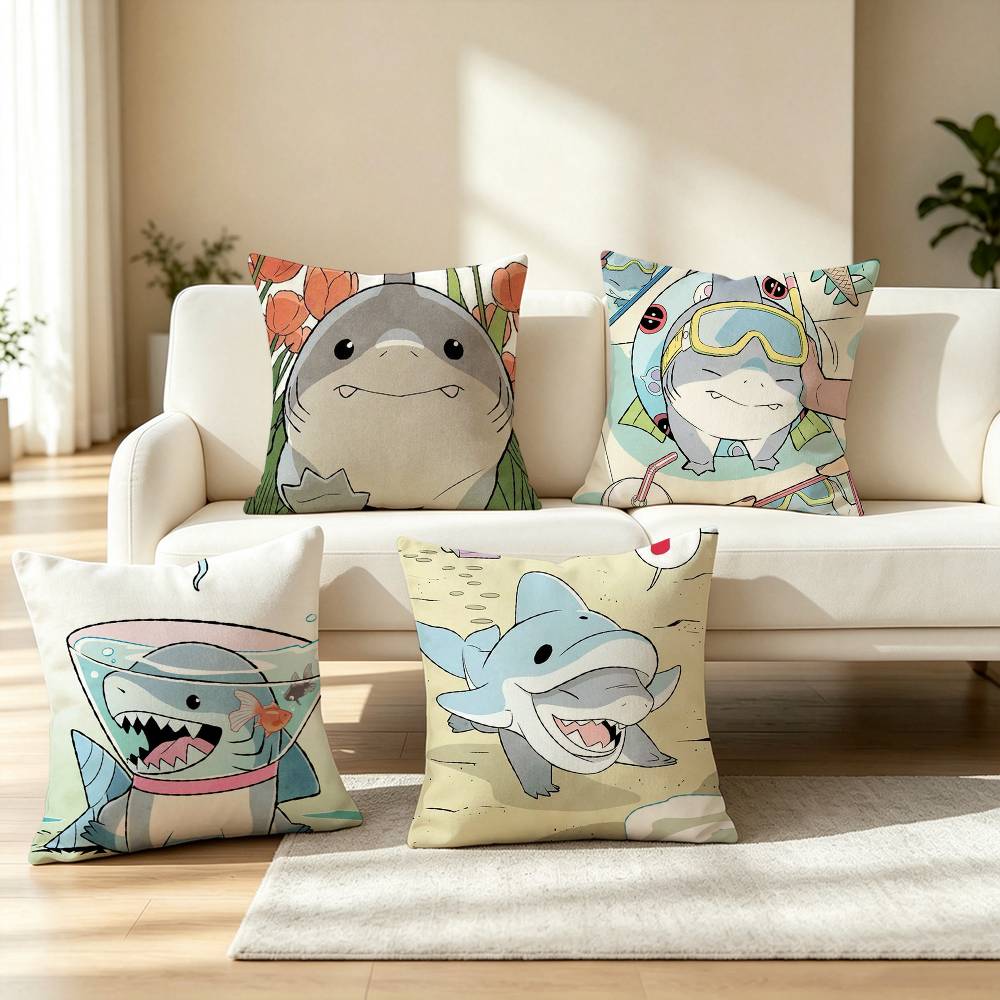 ปลอกหมอนลายเจฟฟ์ ฉลามแห่งดินแด - Home Landing Textiles บทวิจารณ์และราคา