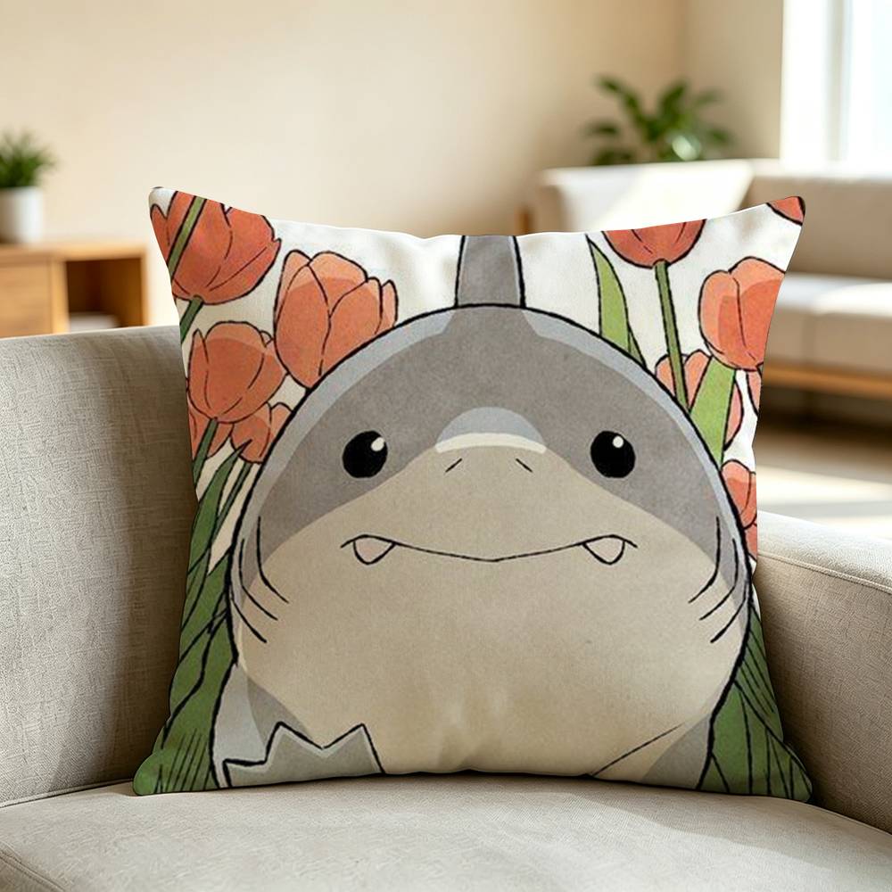 ปลอกหมอนลายเจฟฟ์ ฉลามแห่งดินแด - Home Landing Textiles บทวิจารณ์และราคา