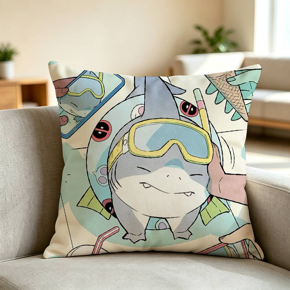 ปลอกหมอนลายเจฟฟ์ ฉลามแห่งดินแด - Home Landing Textiles บทวิจารณ์และราคา